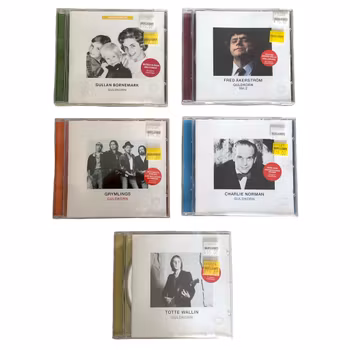 CD samling - Guldkorn (5 st) Svensk musik