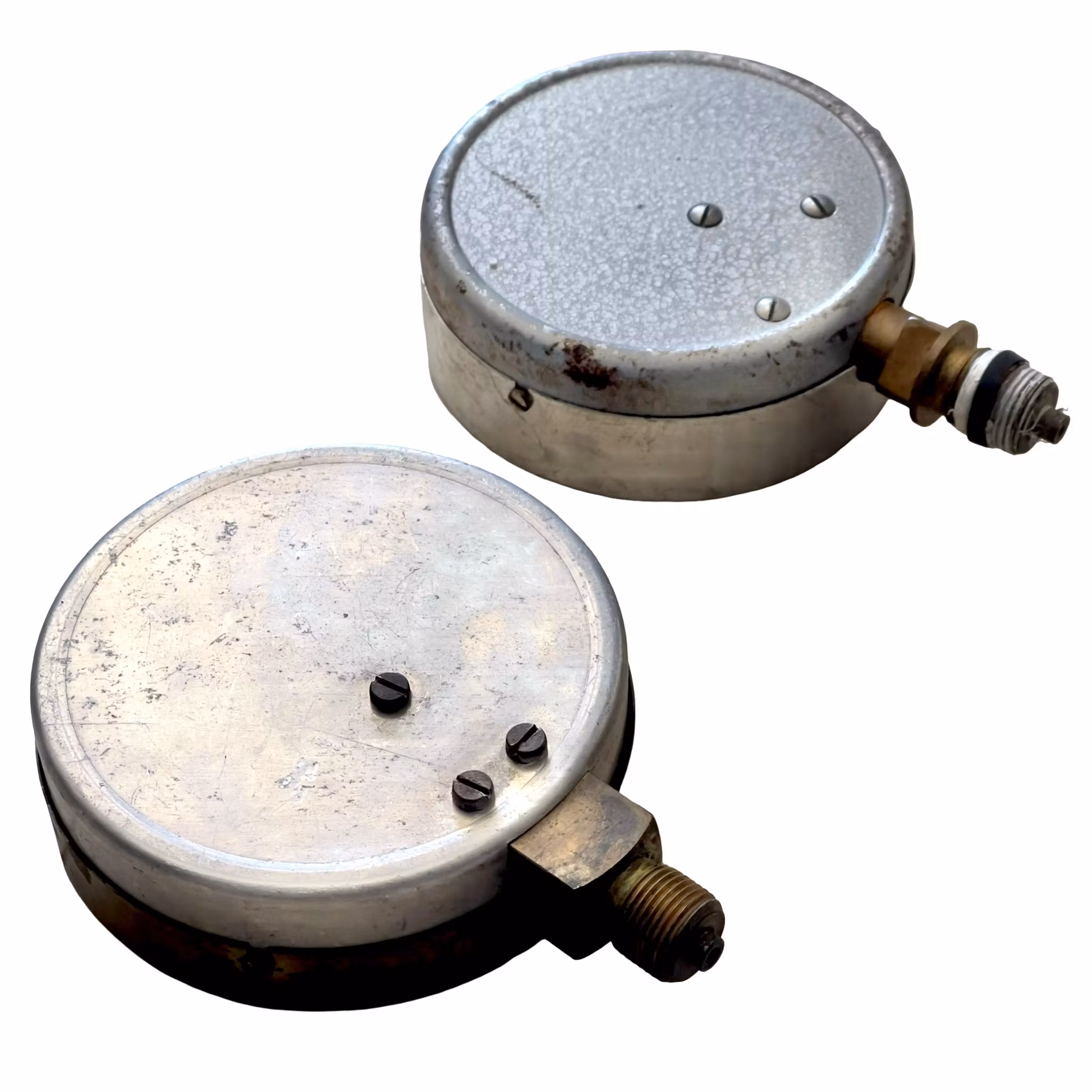 2 st Manometrar / Tryckmätare - Industri / verkstad (MVP / AKM)