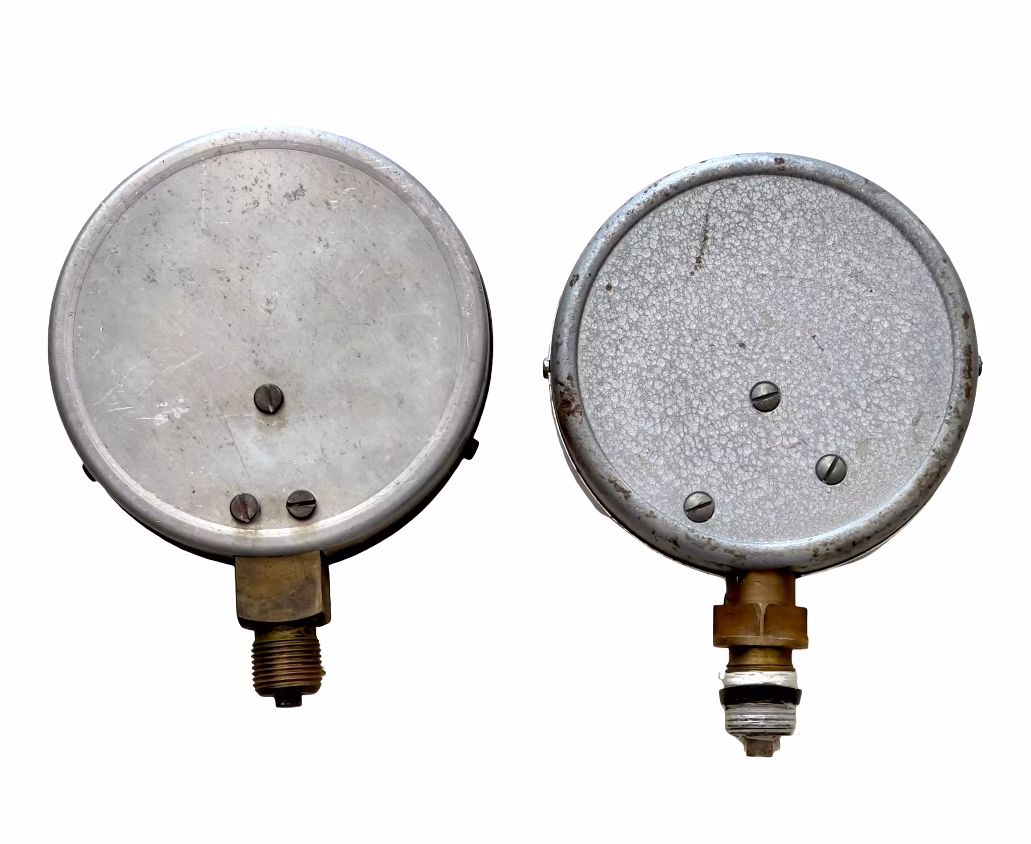 2 st Manometrar / Tryckmätare - Industri / verkstad (MVP / AKM)
