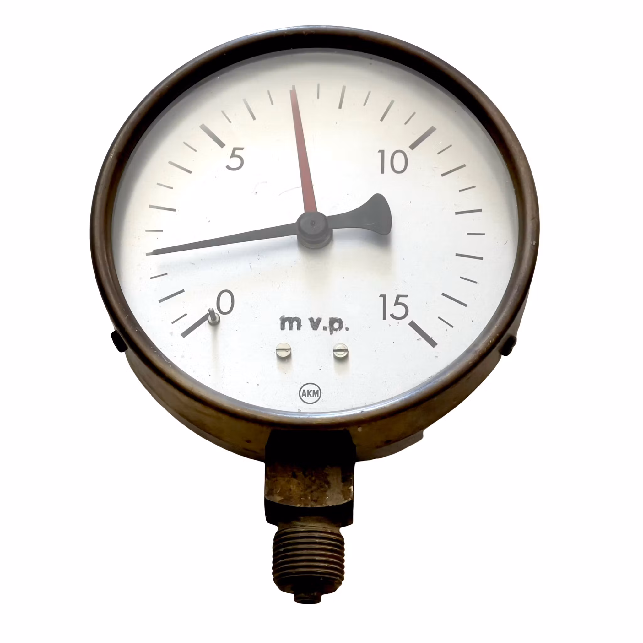 2 st Manometrar / Tryckmätare - Industri / verkstad (MVP / AKM)