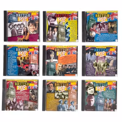CD-kokoelma - Brittiläisen popin hittitarina, osat 1-9 (9 CD:tä)