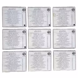 CD-kokoelma - Brittiläisen popin hittitarina, osat 1-9 (9 CD:tä)