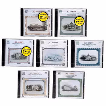 CD Samling - H.C. Lumbye - Samlede Orkesterverker Vol. 2-8 (Inplastade 7 CD)