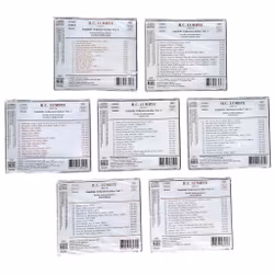 CD-samling - HC Lumbye - Samlede Orkesterwerker Vol. 2-8 (innpakket 7 CDer)
