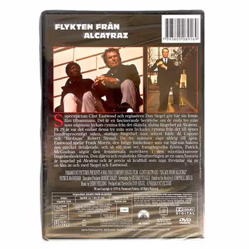 Flykten från Alcatraz (1979) - Thriller med Clint Eastwood - Inplastade / Oöppnade DVD