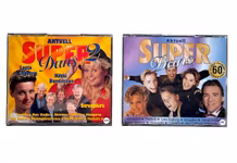 6 st CD skivor - Svenska dansband / Super Dans - Toppskick - Komplett låtlista
