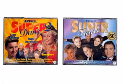 6 st CD skivor - Svenska dansband / Super Dans - Toppskick - Komplett låtlista
