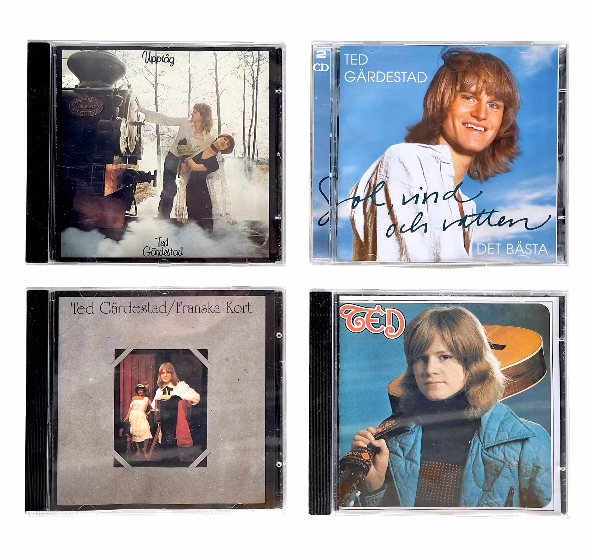 Ted Gärdestad - 4 CD (inkl. 2CD) - Samling - Topp skick