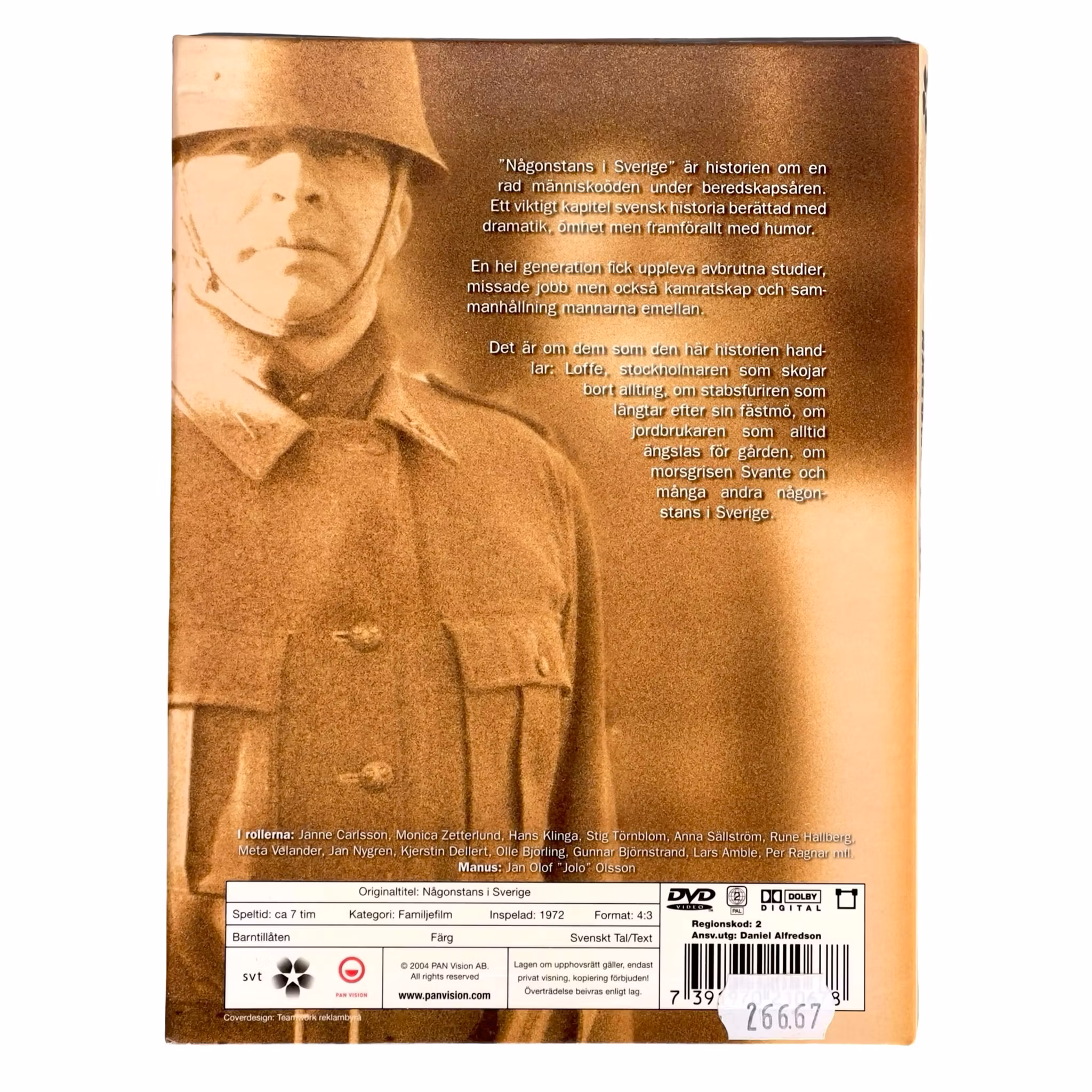 Någonstans i Sverige - DVD (3 disc)  Svensk klassiker - SVT