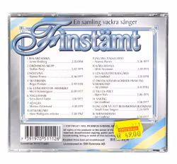Finstämt - En samling vackra sånger (CD) - Svensk blandad samling