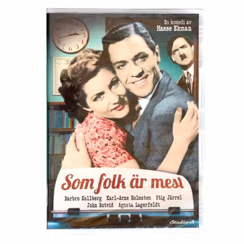 Jak większość ludzi – zapakowany/nieotwarty film DVD (1944) – klasyczna szwedzka komedia Hassego Ekmana