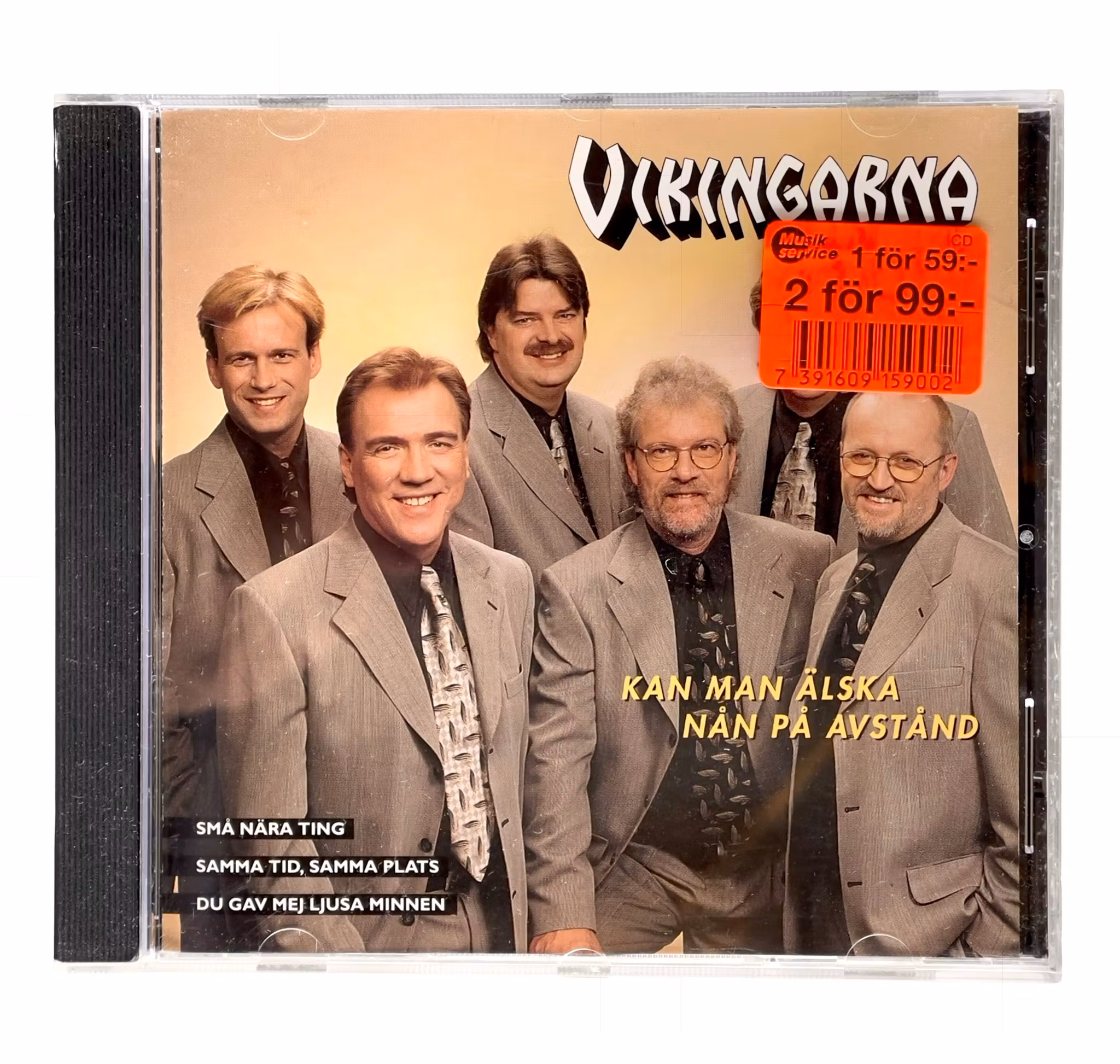 Vikingarna - Kan man älska nån på avstånd (CD) - Svensk dansband