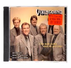 Vikingarna - Kan man älska nån på avstånd (CD) - Svensk dansband
