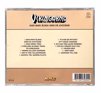 Vikingarna - Kan man älska nån på avstånd (CD) - Svensk dansband