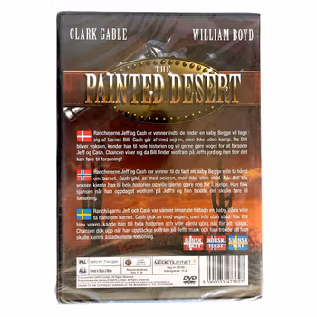 The Painted Desert - Inplastad / Oöppnade DVD - Klassisk western med Clark Gable