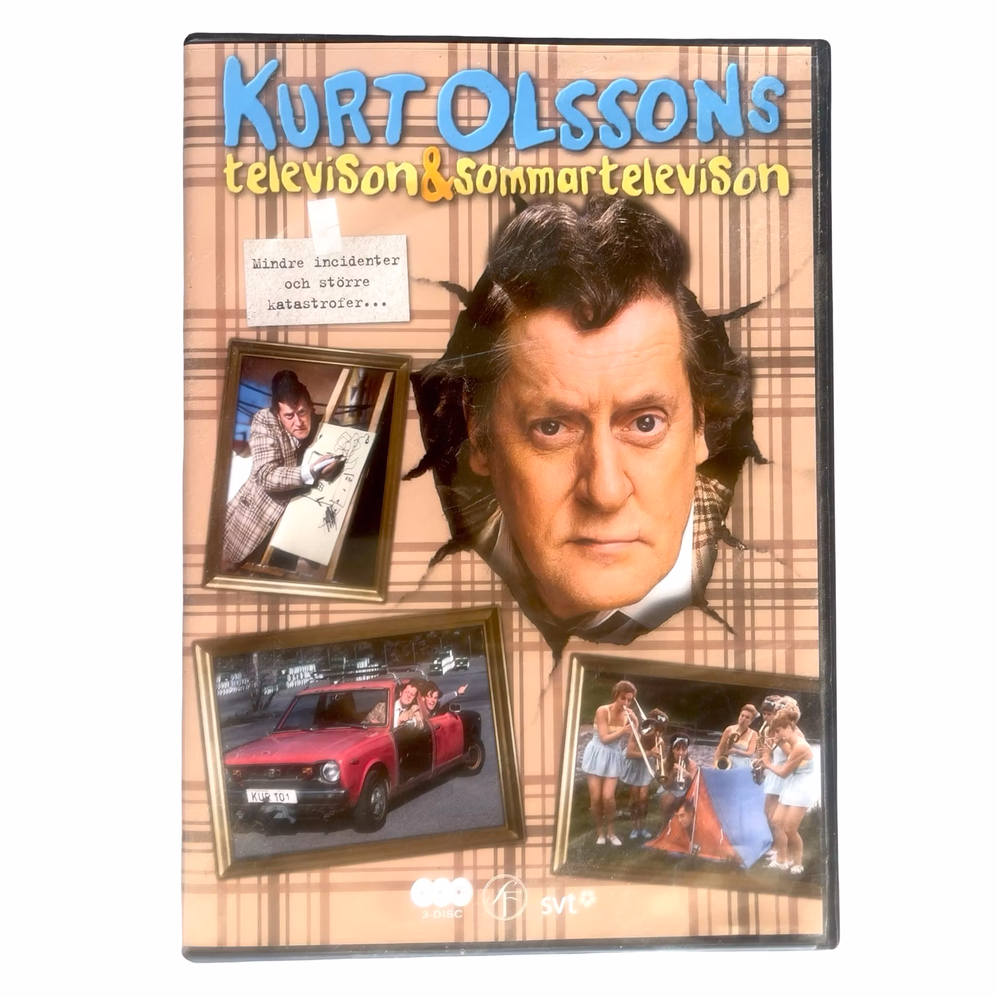 Kurt Olssons television & sommar television (DVD, 3 disc) - Svensk humor