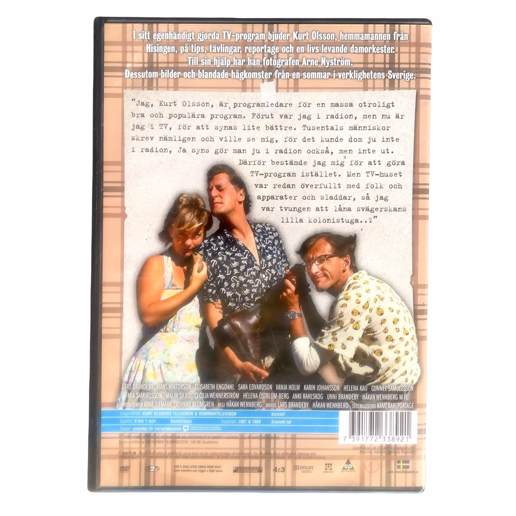 Kurt Olssons television & sommar television (DVD, 3 disc) - Svensk humor