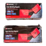 2 st Parkside Dual, Welding Magnet - Oanvänd Svets magnet / Vinkel magnet
