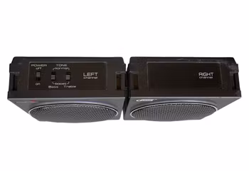 Sound Creation SC 689 Vintage-Stereo-Lautsprecher – Retro, tragbar