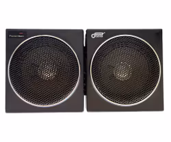 Sound Creation SC 689 Vintage-Stereo-Lautsprecher – Retro, tragbar