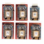 6 st Adafruit HUZZAH ESP8266 WiFi moduler + SparkFun prototyp kort