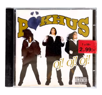 Pokhus - Oj! Oj! Oj! CD (1999) - Svensk kult/party platta