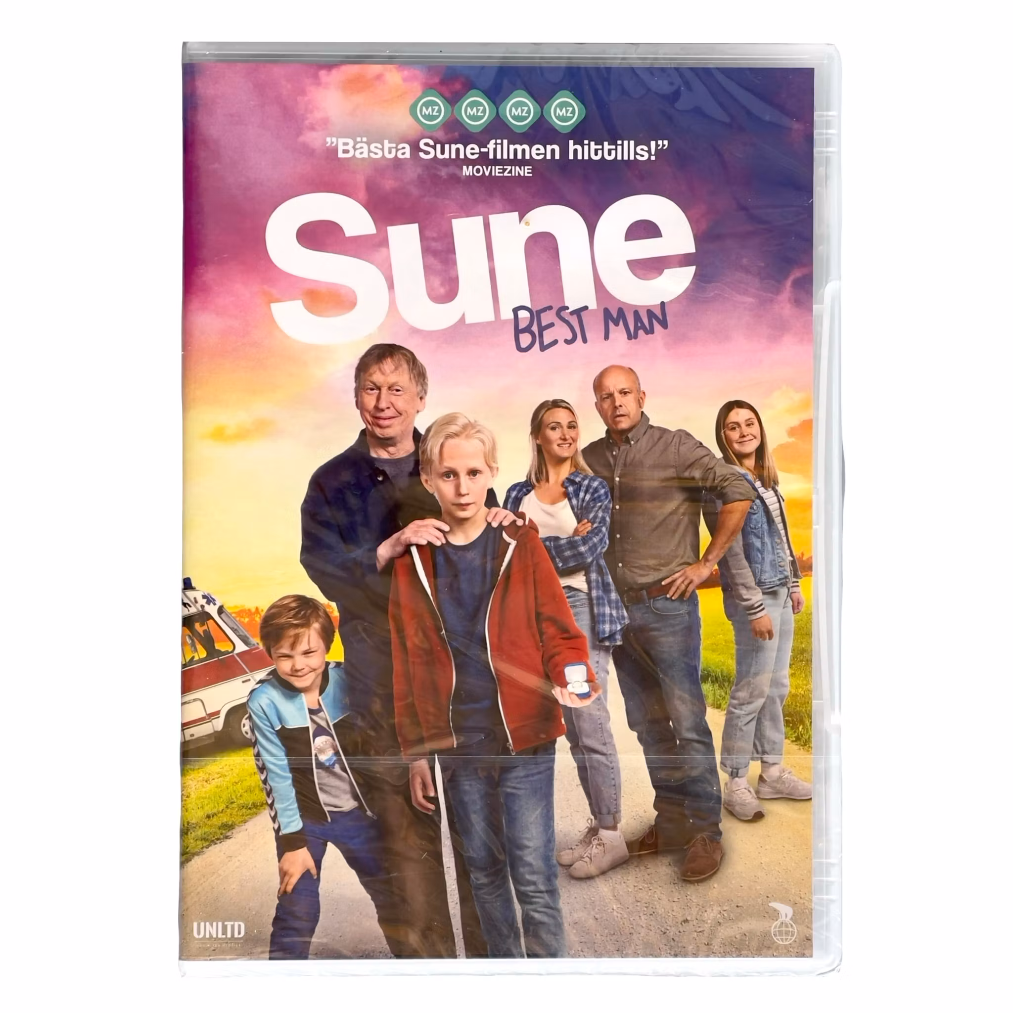 Sune Best Man - Inplastad / Oöppnade DVD - Rolig svensk familje film