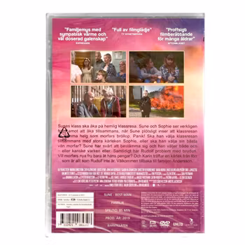 Sune Best Man - Inplastad / Oöppnade DVD - Rolig svensk familje film