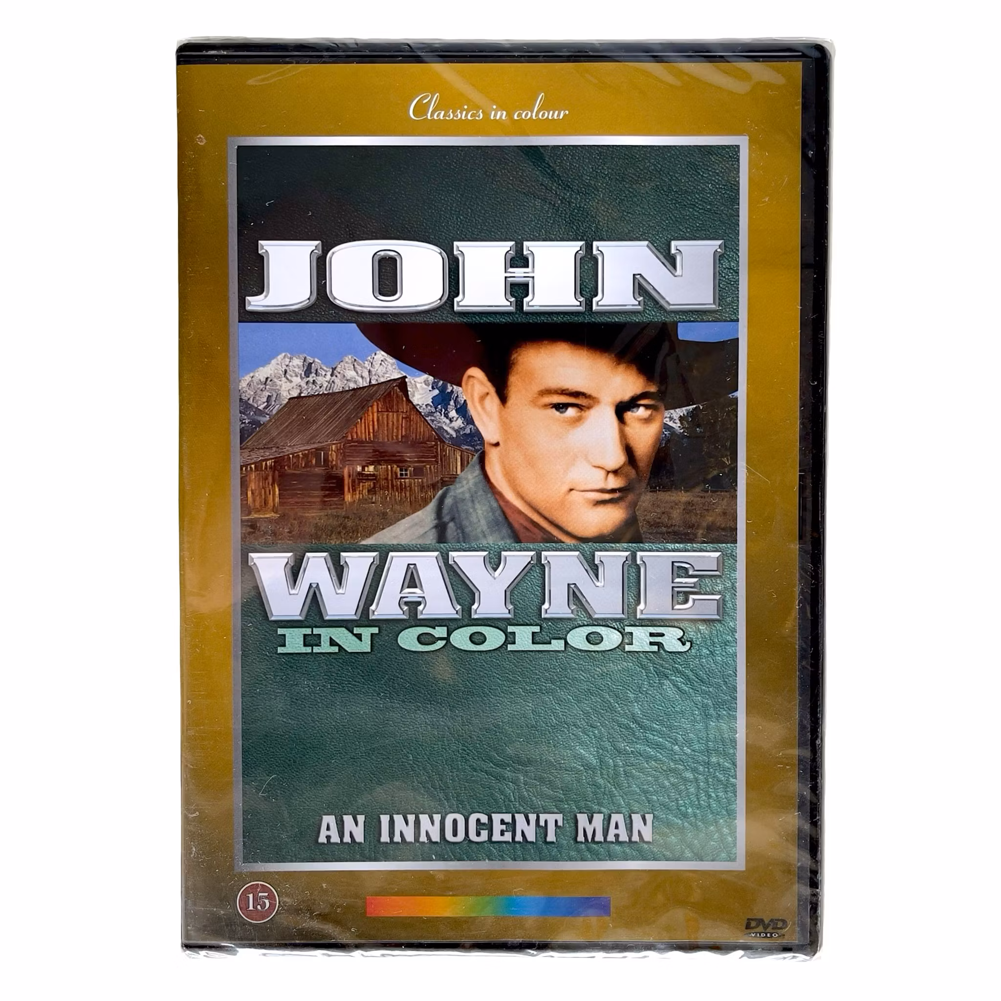 John Wayne in Color - An Innocent Man - Inplastad / Oöppnade DVD