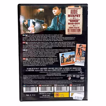 No Name on the Bullet (DVD) - Klassisk Western med Audie Murphy