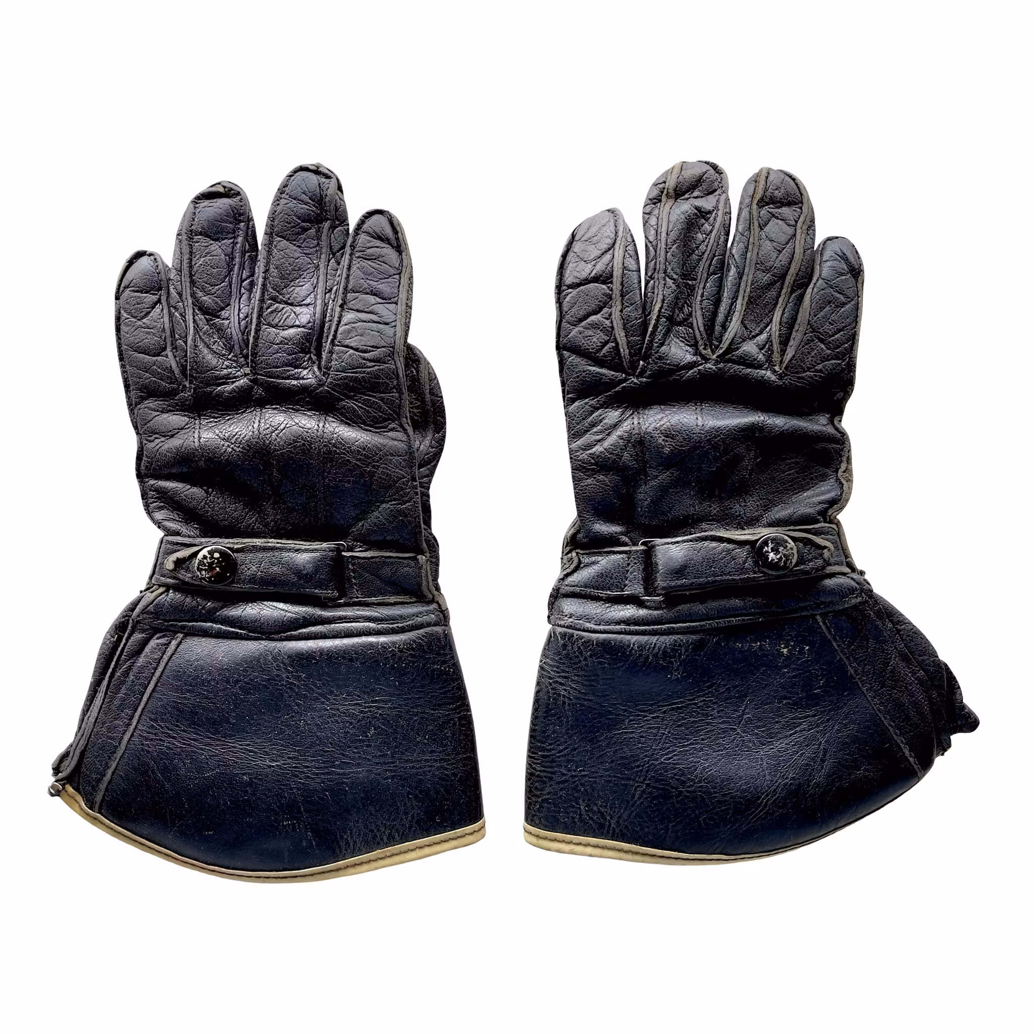 Vintage skinn handskar - MC handskar / Vinter handskar