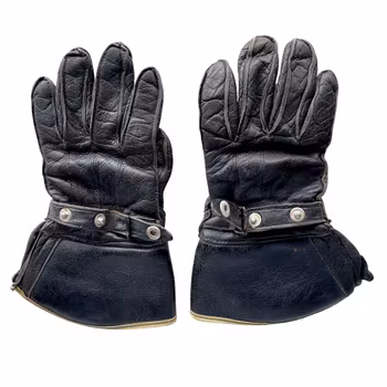 Guantes de cuero vintage - Guantes MC / Guantes de invierno