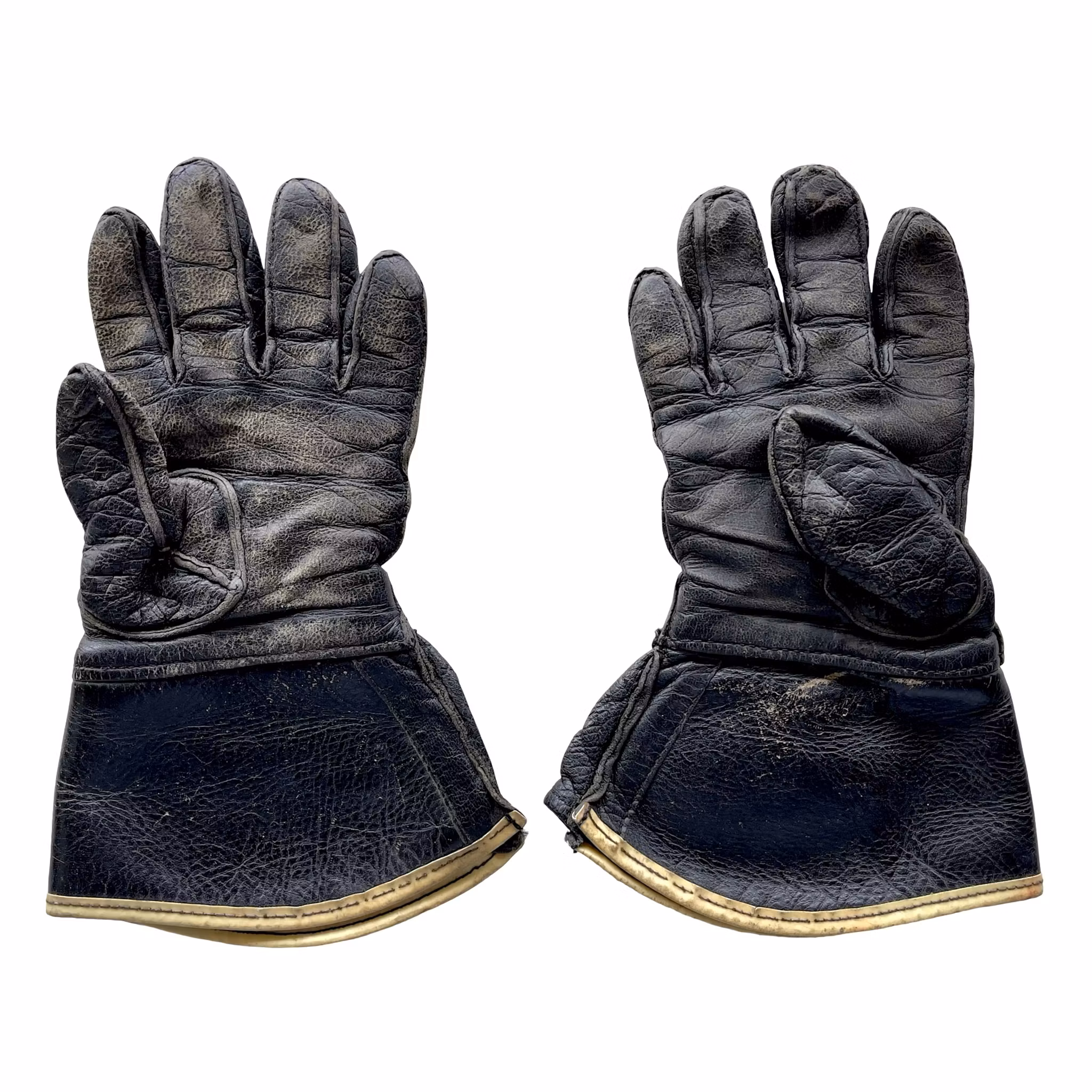 Vintage skinn handskar - MC handskar / Vinter handskar