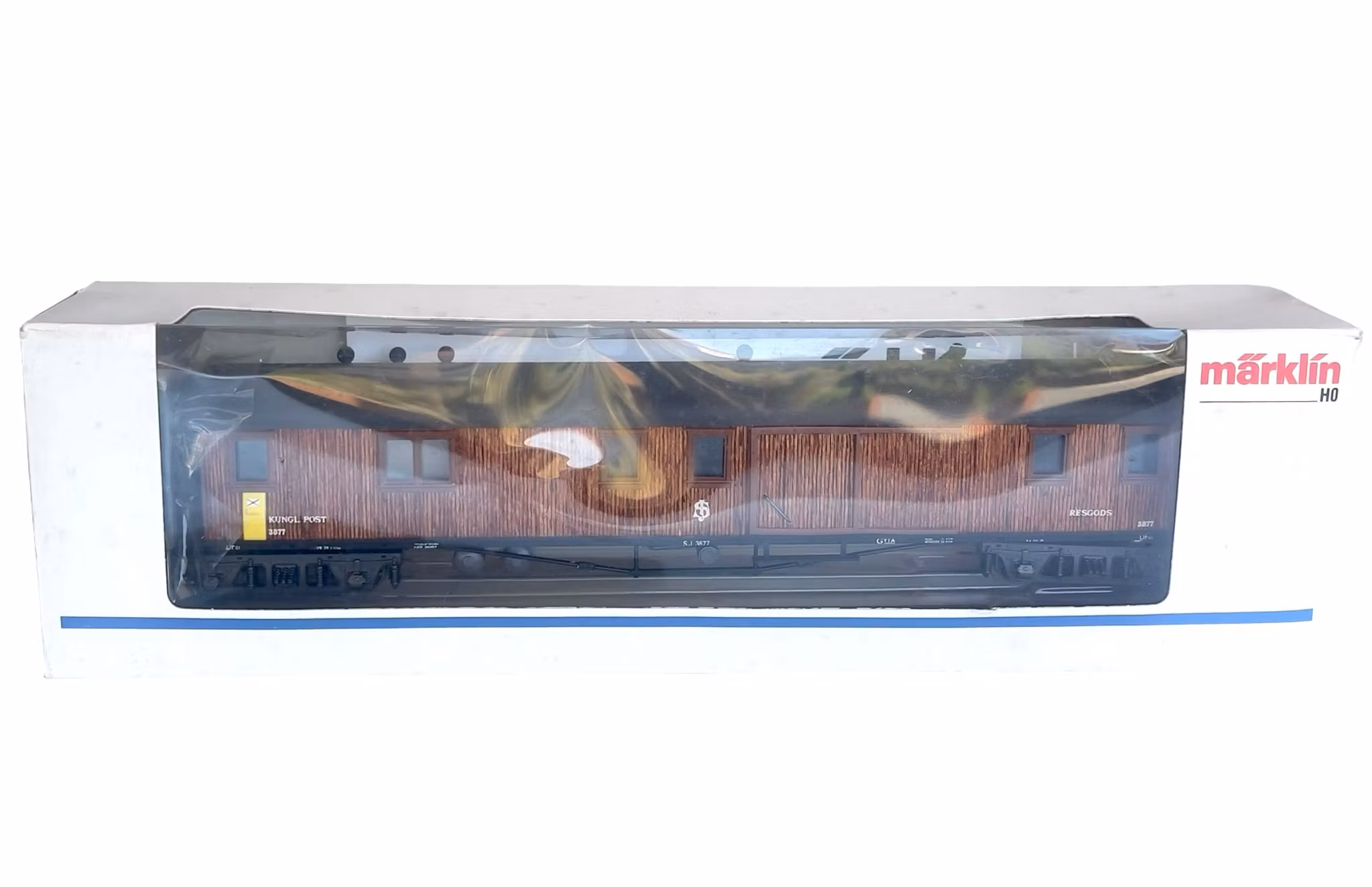 Märklin HO 4271 SJ Resgods & Postvagn - Oanvänt / Samlarobjekt