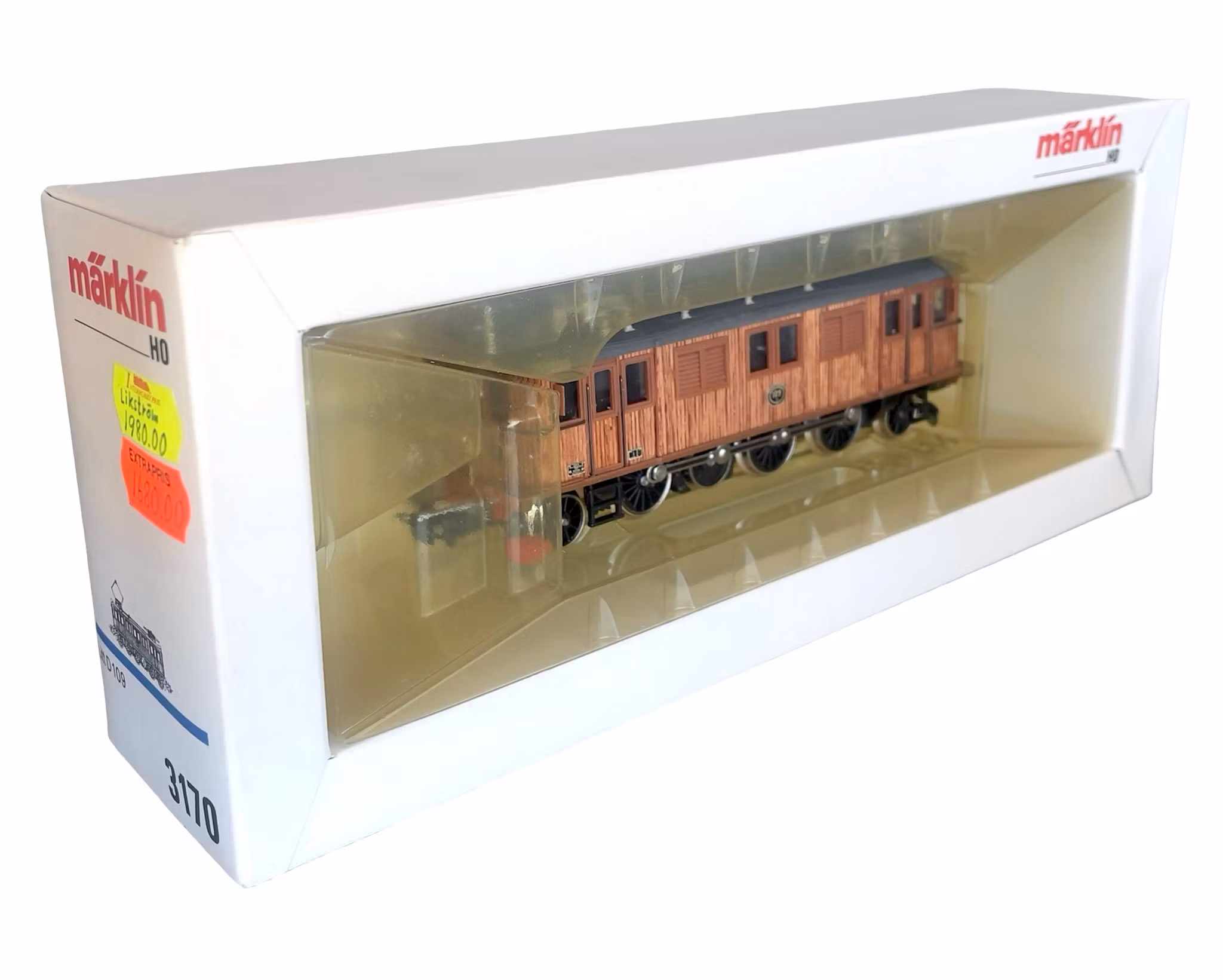 Märklin HO 3170 Litt D 109 Ellok - Oanvänt - (Likström/DC)