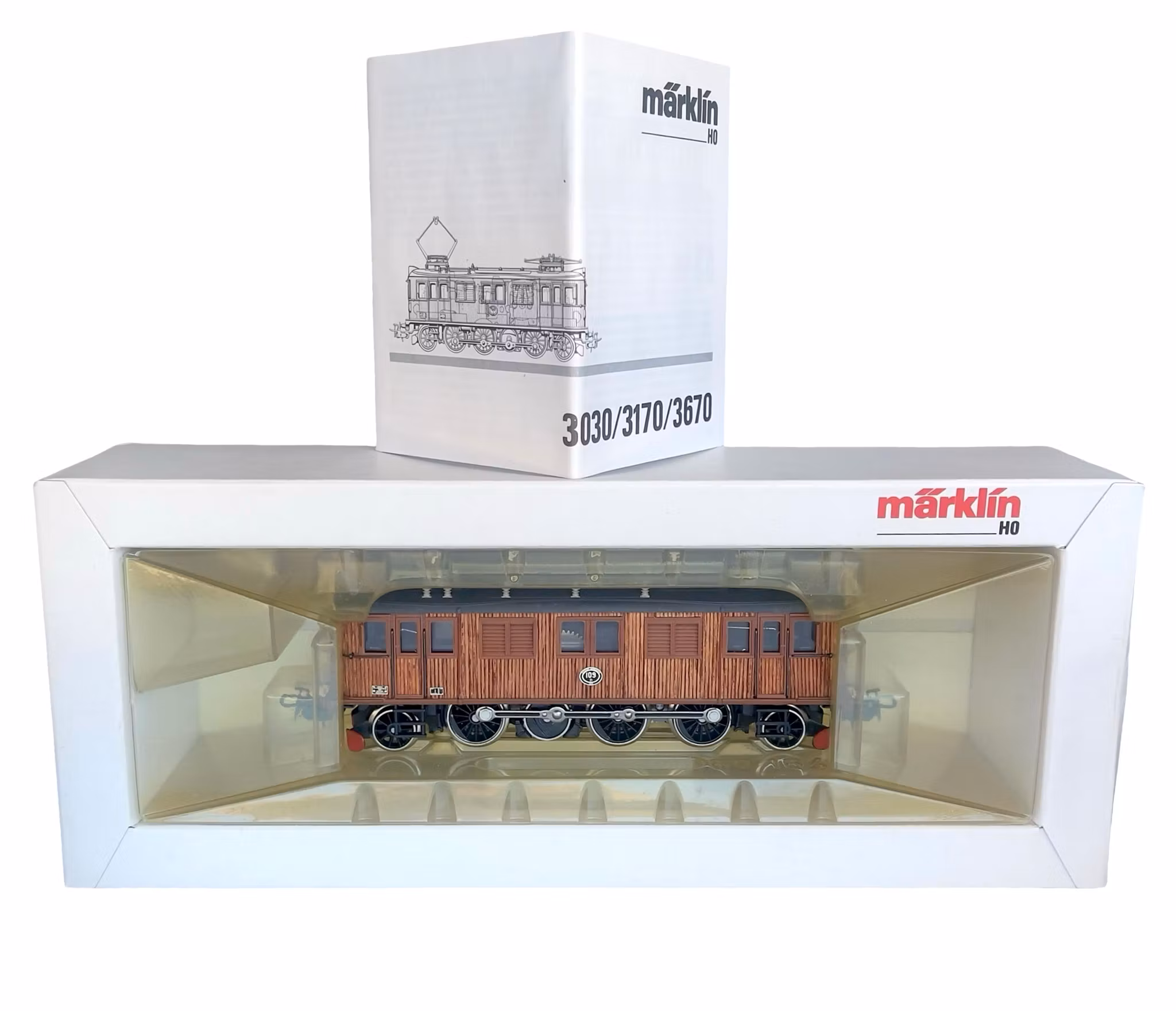 Märklin HO 3170 Litt D 109 Ellok - Oanvänt - (Likström/DC)