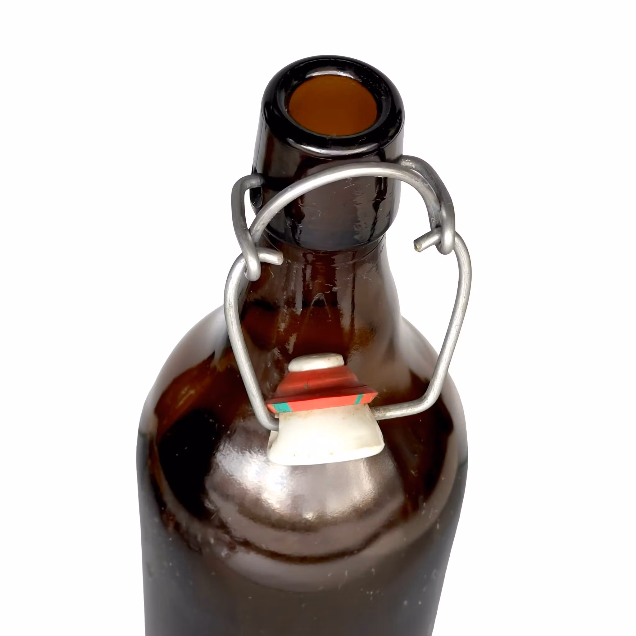 Vintage patent korkad glas flaska - BORÅS BRYGGERI - Svagdricka