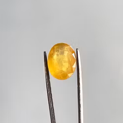Natuurlijke gele saffier 2,55 ct - Elegante ovaal geslepen edelsteen