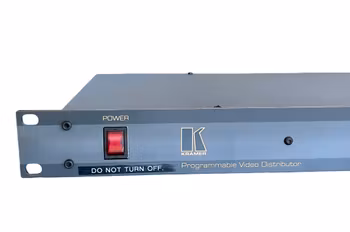 Kramer VM 1010 - Programmable Video Distributor (rackmonterad)