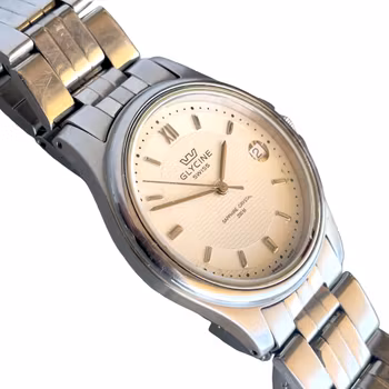 Orologio da uomo Glycine Swiss - Vetro zaffiro, impermeabile fino a 200 metri