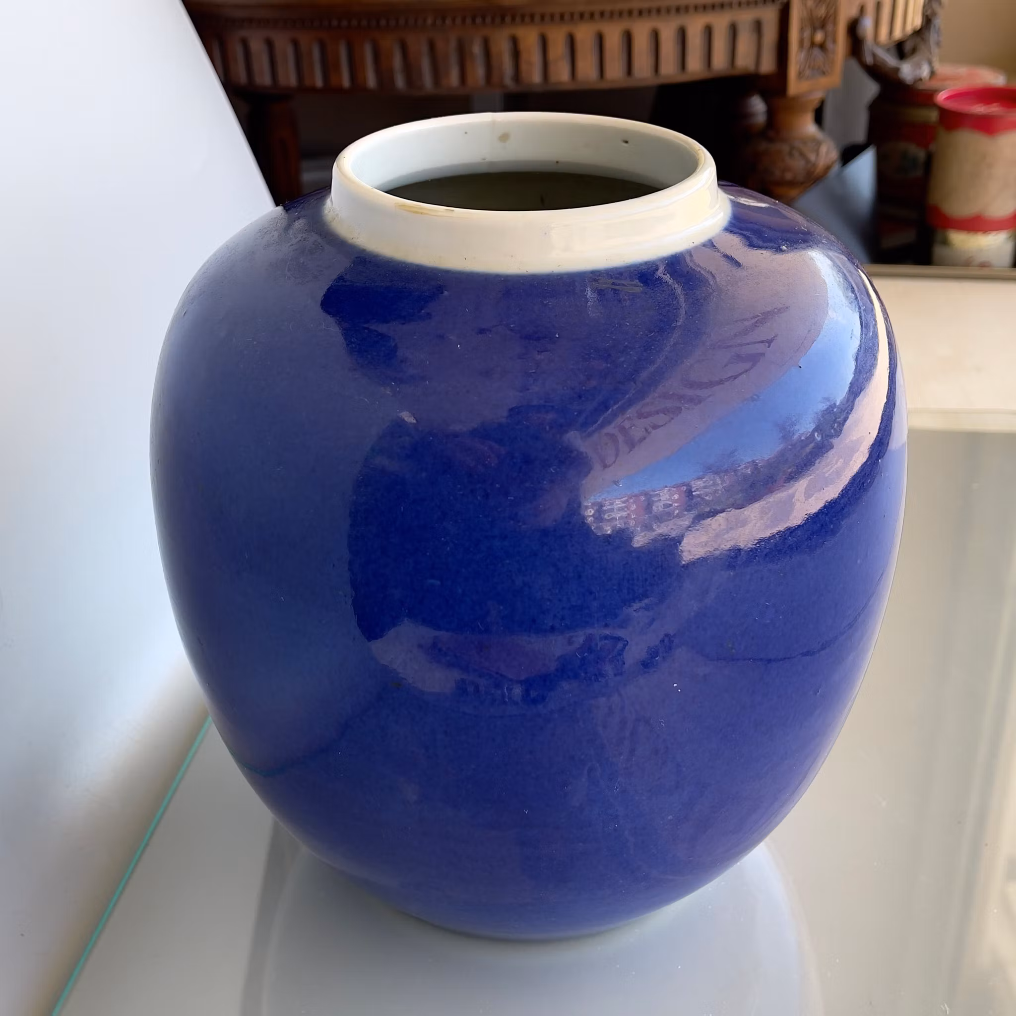 URNA. Kina, 1800-tal, Kangxi märke