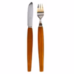 Smörgås bestick - Karlsson & Nilsson, Eskilstuna - Teak (16 delar)