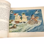 Burre Busses resa till Nordpolen (1941) - klassisk illustrerad barnbok