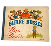 Burre Busses nya kläder - vintage barnbok (ca 1940-tal)
