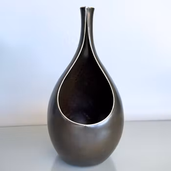 STIG LINDBERG, vas, stengods, "Pungo", Gustavsberg studio, 1950-tal
