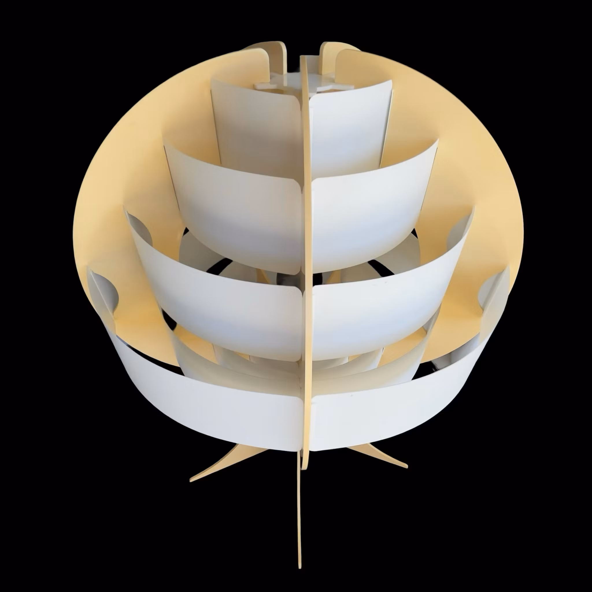 Design bordlampa - Flemming Brylle & Preben Jacobsen - Danskt 60-tal