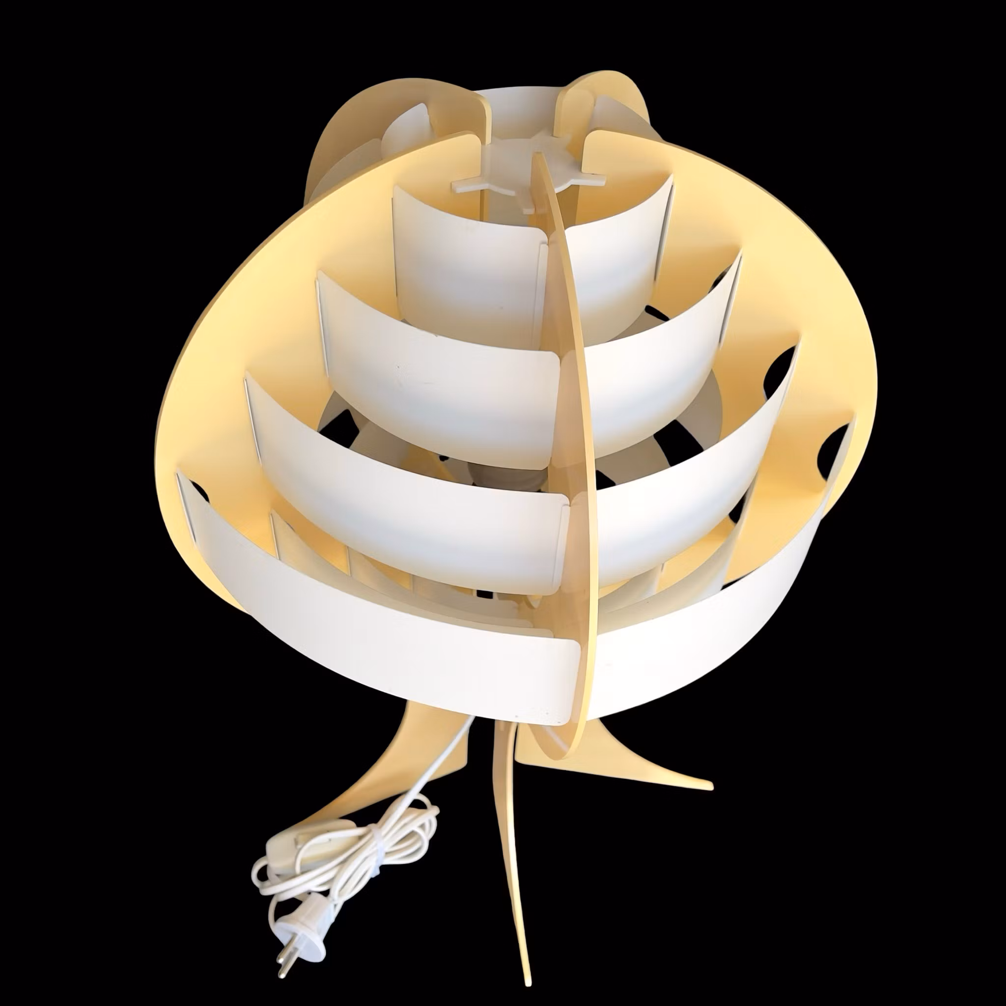 Design bordlampa - Flemming Brylle & Preben Jacobsen - Danskt 60-tal