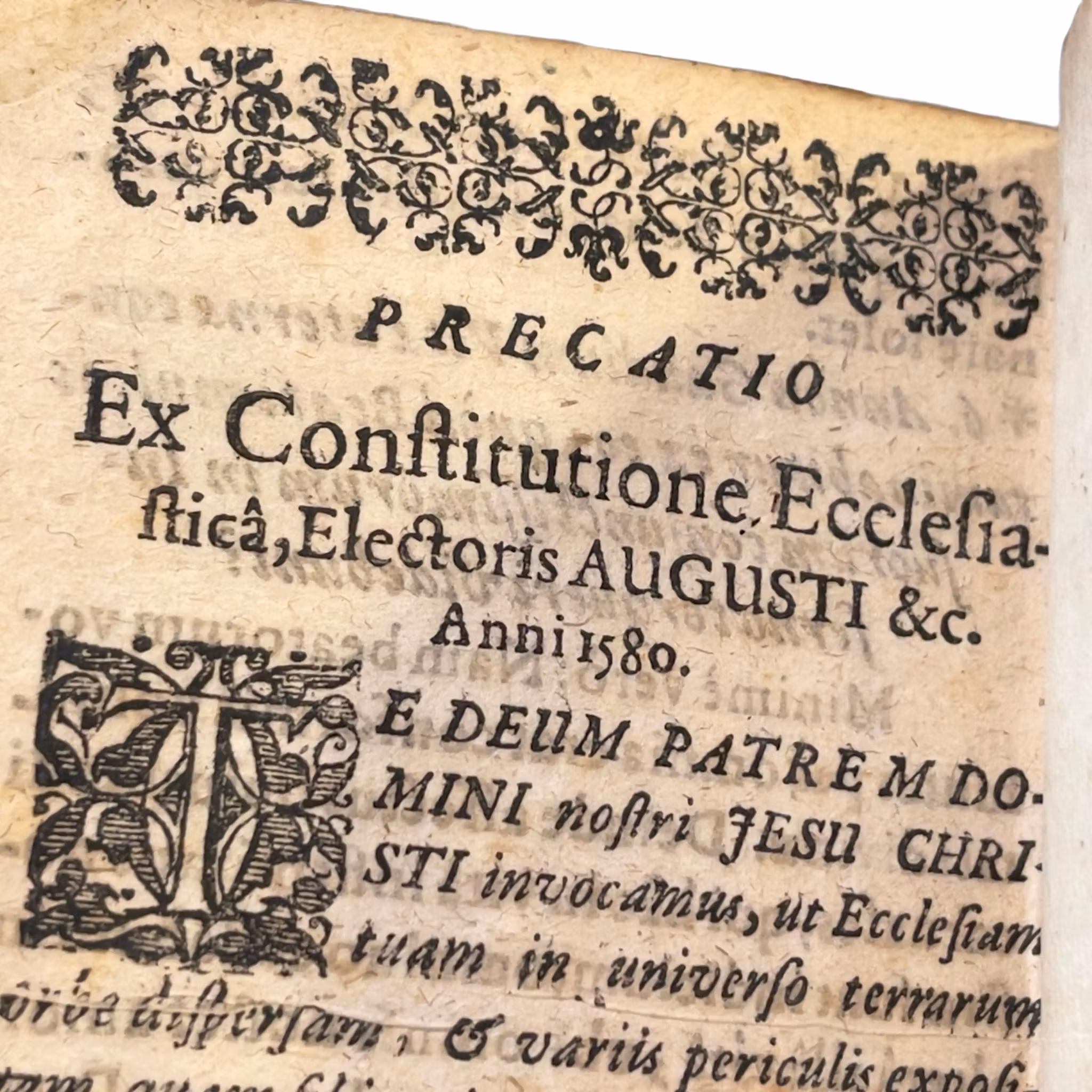 Antik bok från 1580 - Christianus II, Dux Saxoniae - Latin - Sachsen / Heliga romerska riket