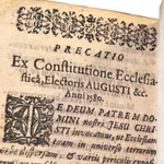 Antik bok från 1580 - Christianus II, Dux Saxoniae - Latin - Sachsen / Heliga romerska riket