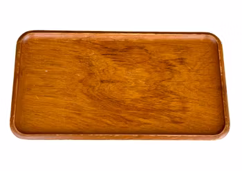 Karl Holmberg – Åtla Teak-Tablett aus massivem Teakholz – Schweden